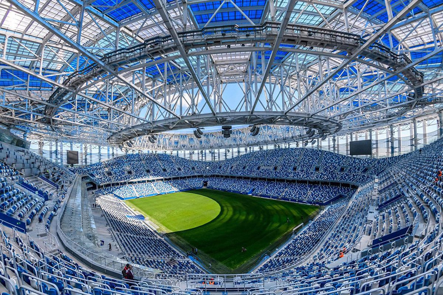 东方篮球场网架案例